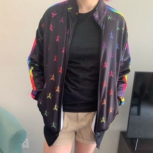 Jeffree Star rainbow track jacket!